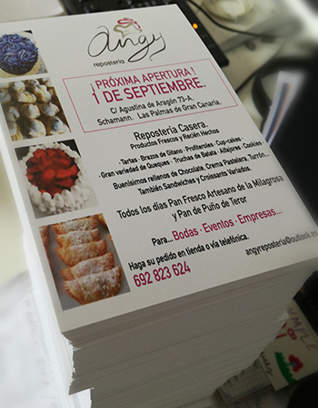 imprenta las palmas flyers para autónomos y empresas