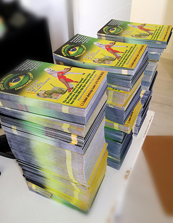 4000 mil folletos flyers A5 en Las Palmas