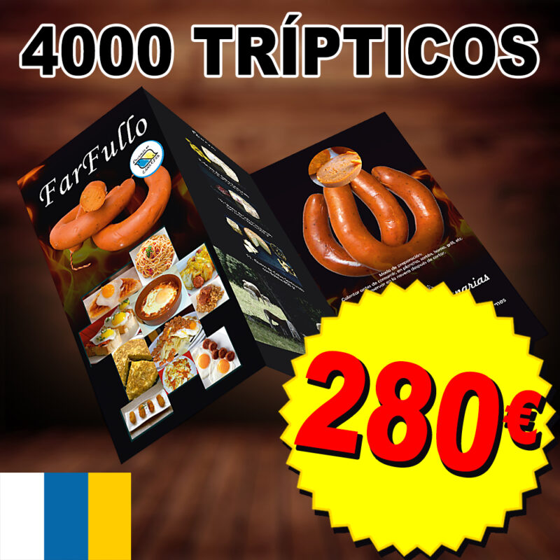 4.000 Trípticos